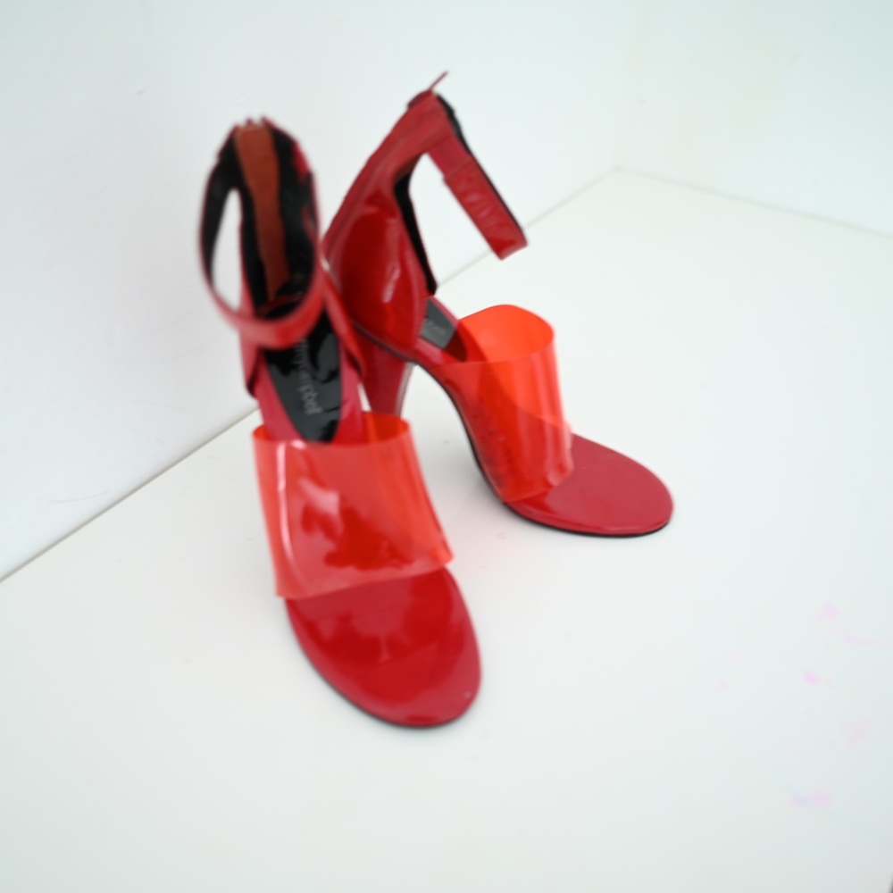 jeffery campbell red high heels